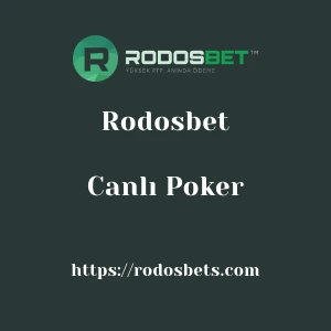 Rodosbet Canlı Poker