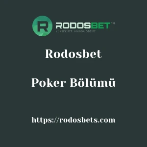 Rodosbet Poker Bölümü
